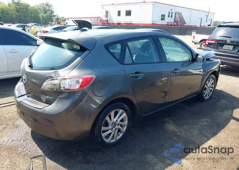 2013 Mazda Mazda3 I Grand Touring из США, поврежденный, VIN JM1BL1MP7D1745339